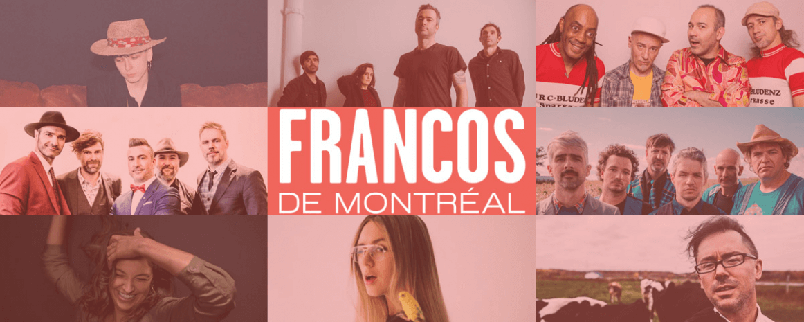 Hubert Lenoir,&nbsp;Salebarbes,&nbsp;Sara Dufour,&nbsp;Vulgaires Machins,&nbsp;Lydia K&eacute;pinski,&nbsp;Ludwig Von 88,&nbsp;Carott&eacute; et&nbsp;Keith Kouna aux Francos de Montr&eacute;al